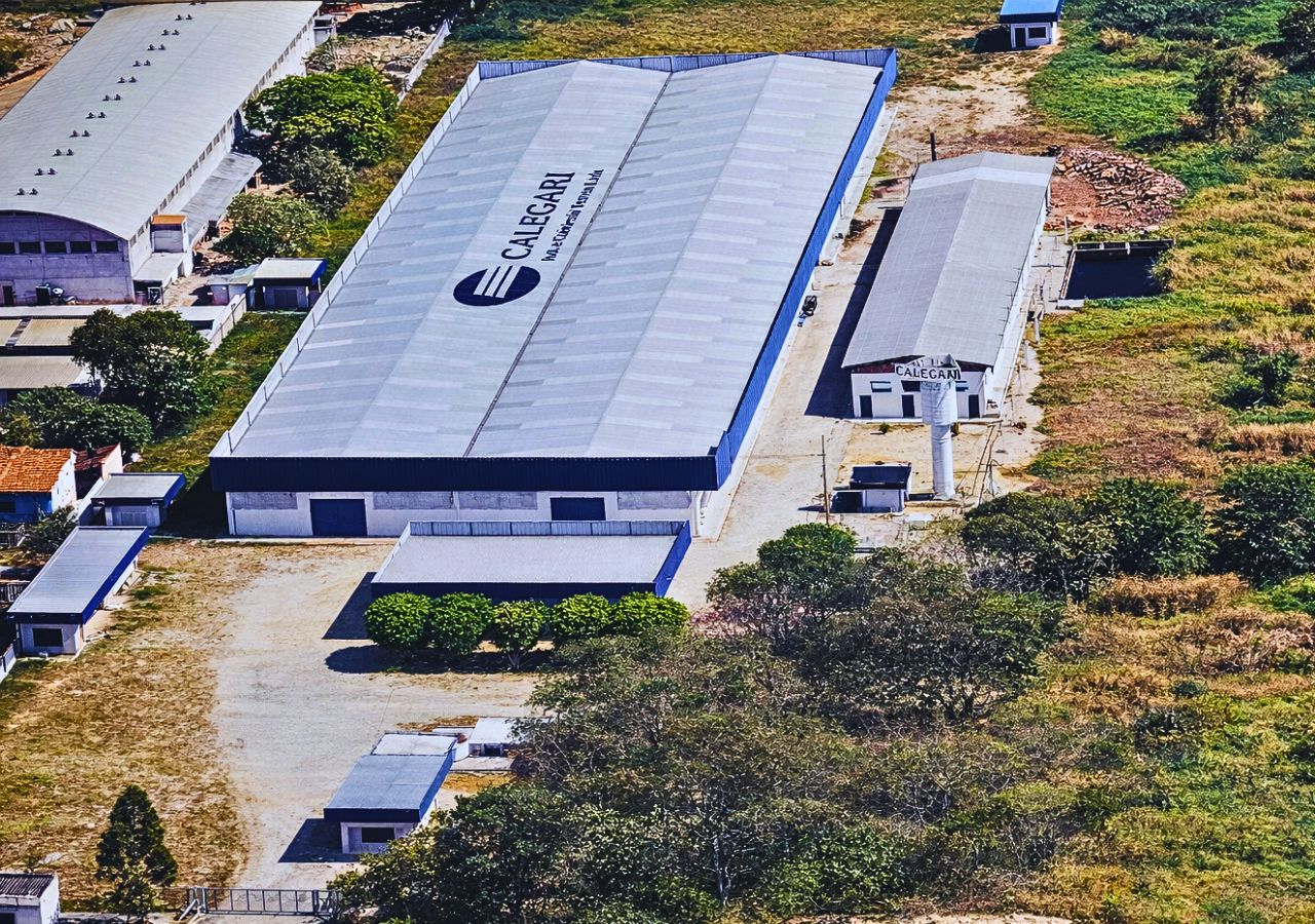 Estrutura industrial da Calegari Malhas